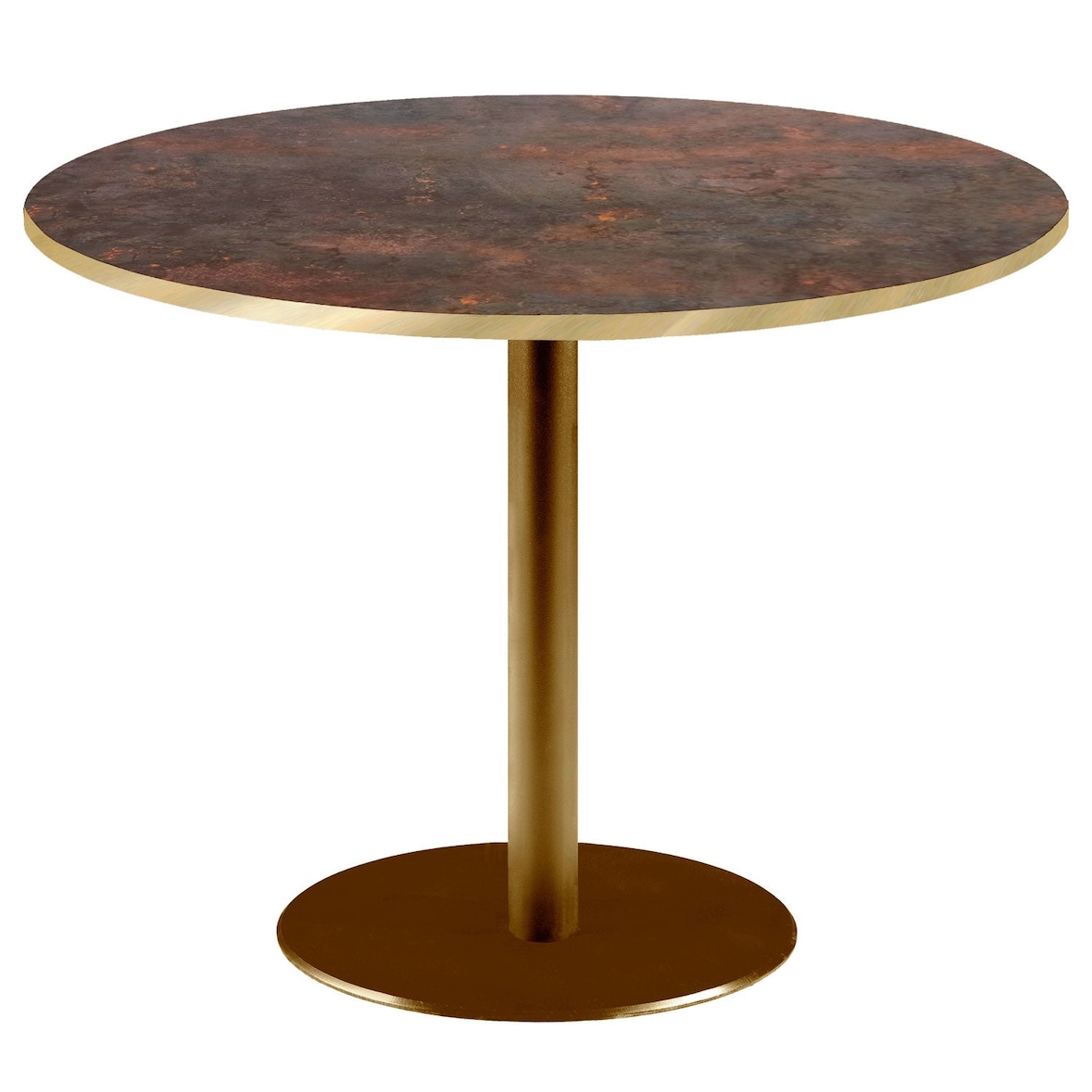 Restootab - Rome bistrot roest tafel Ø120cm