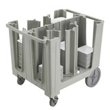 thumbnail of Cambro verstelbare bordenwagen met 6 tussenschotten