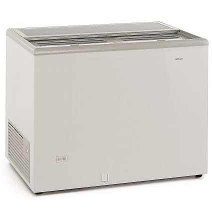 ORIMA Congelador horizontal ORIMA ORTG-300-Capacidade bruta total: 304 L-Capacidade net total: 256 L-Capacidade de garrafas: 200