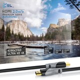 thumbnail of CSL 8k HDMI Kabel 2.1, 3fach geschirmt, Ultra HD, Full HD, 3D, High Speed mit Ethernet, HDMI Typ A - 1m