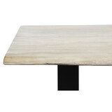 thumbnail of SIT Möbel Esstisch Baumkante 160 cm | Platte 26 mm Akazie hell gekälkt antik | Gestell schwarz | B 160 x T 85 x H 77 cm | 07107-65 | Serie TABLES&CO