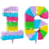 thumbnail of Pinata Zahl 16 bunt pastell