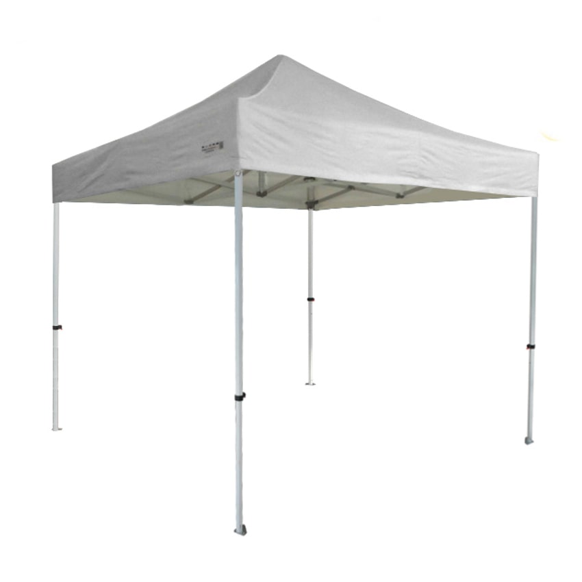 Tente pliante 3x3m - acier 45mm/polyester 380g Norme M2 - blanc - FRANCE-BARNUMS