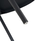 thumbnail of Set van 6 stapelbare stoelen in polypropyleen met glasvezel voor tuin of binnengebruik, waterafstotend en duurzaam, modern design – TRIXY – Zwart