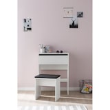 thumbnail of FineBuy Schminktisch FB51641 Kosmetiktisch Frisiertisch Weiß Spiegel & Hocker