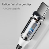 thumbnail of CaseMe 1m Magnet Ladekabel Magnetisch für iPhone Samsung Huawei Sony LG HTC Apple Lightning  Schwarz 1 meter