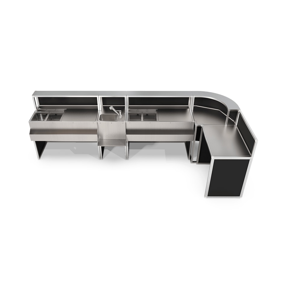 "L" SET UP bar - Bar componibile - Standard