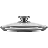 thumbnail of KLAMER Pfannendeckel 20 cm, Edelstahl Universal-Pfannendeckel für Pfannen und Töpfe, Glasdeckel spülmaschinengeeignet mit Überlaufschutz, Topfdeckel