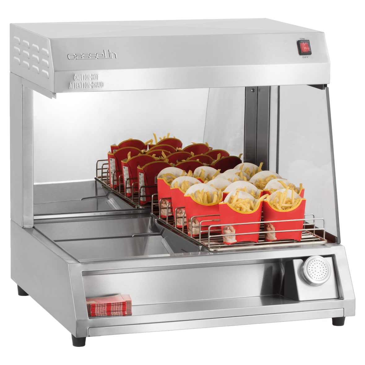 Frites uitgifte- en warmhoudstation Tafelmodel  CPDSAP Casselin