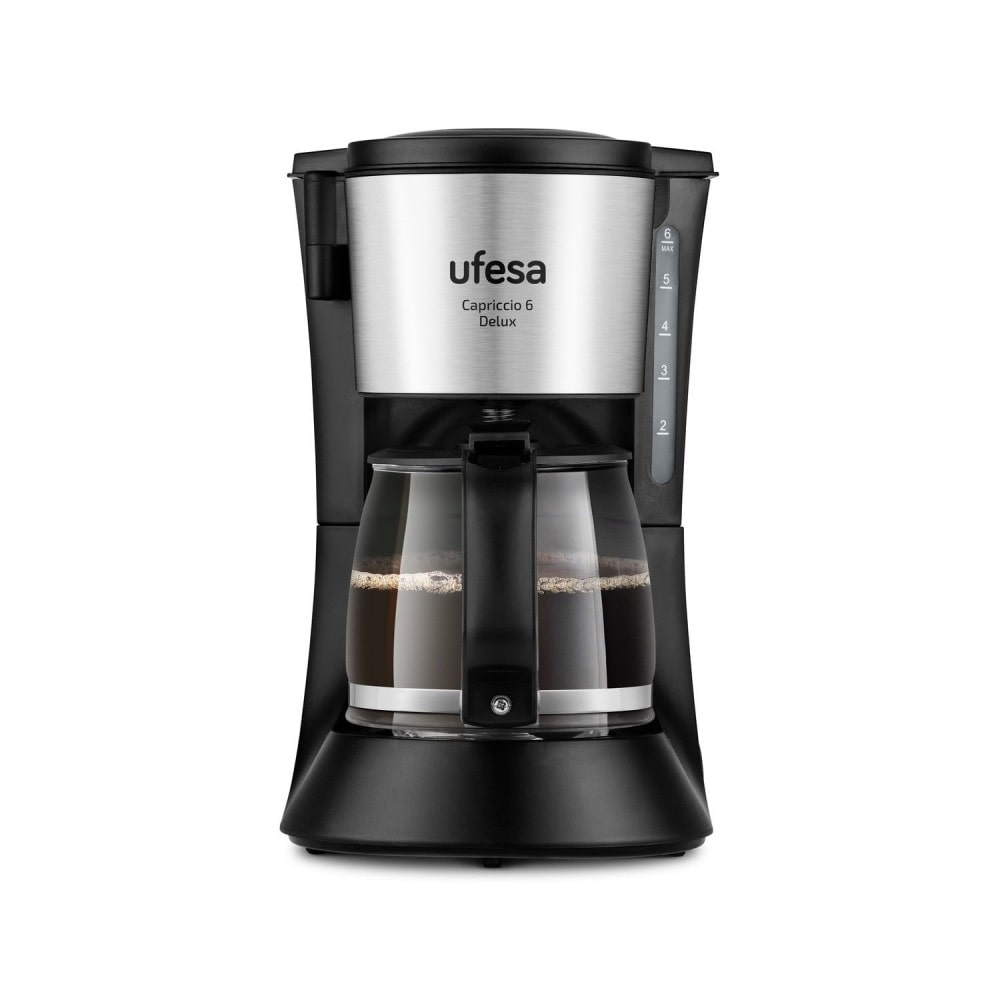Ufesa cafeteira 6chavenas 600w capriccio 6 delux
