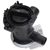 thumbnail of Ablaufpumpe kompatibel mit Bosch 00145212 mit Pumpenkopf für Waschmaschine