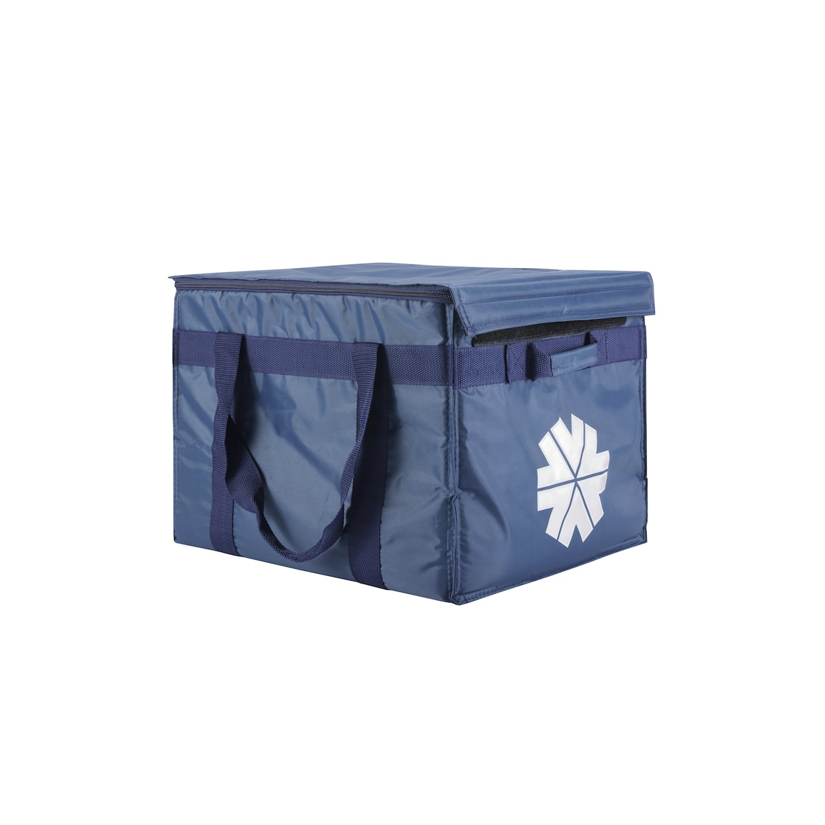 aro Bolsa térmica, poliéster, 40 l, apertura superior, con velcro y cremallera, azul marino