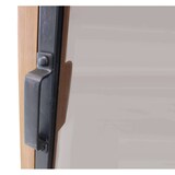 thumbnail of Mobile vetrina da interno ingresso salotto in legno e metallo con1 anta battente e 3 ripiani Linea Industrial