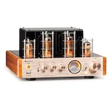 thumbnail of Amp VT Röhrenverstärker HiFi-Verstärker 2x35W RMS BT Opt./Koax./AUX-In Roségold-Metallic
