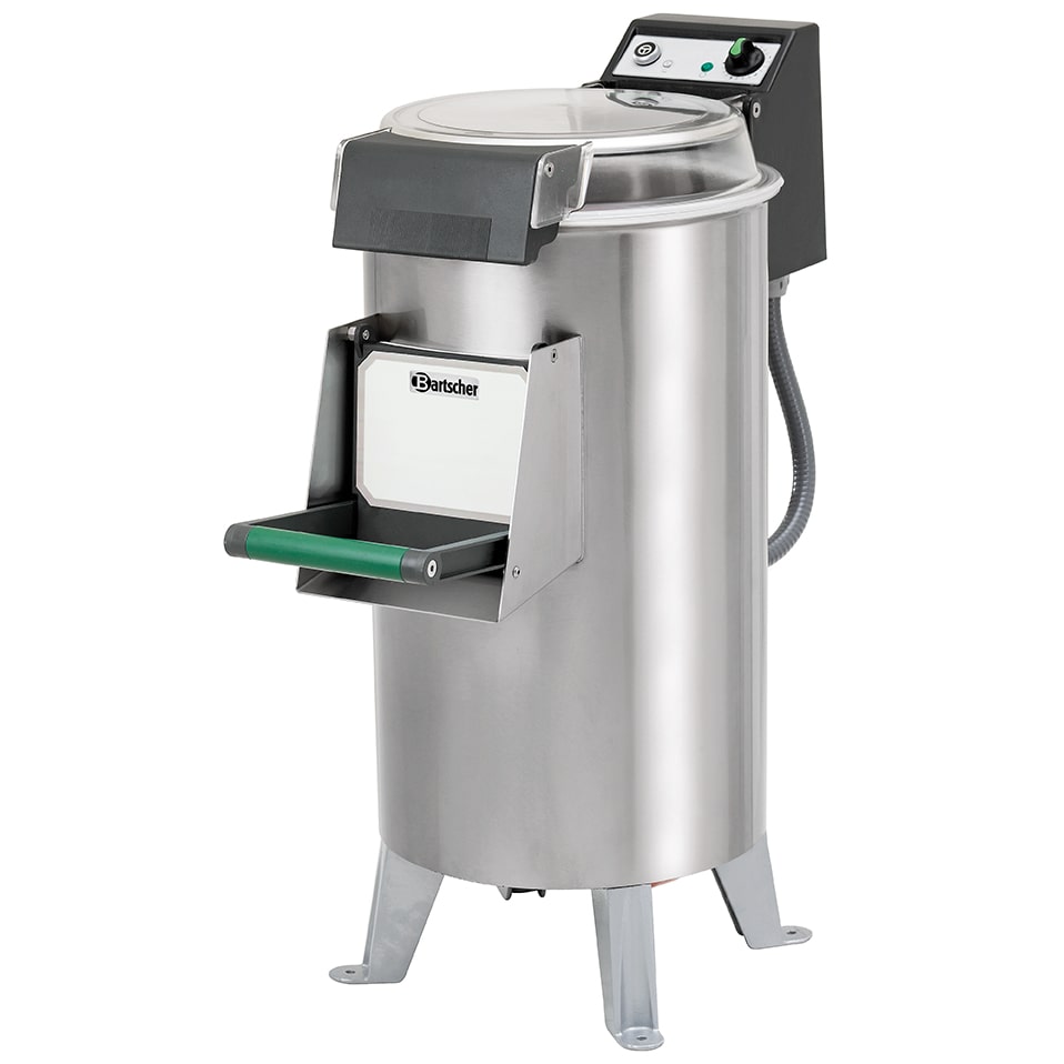 Aardappelschilmachine | 7.5kg | 230V | Cap. 90kg/u | 400x770x870(h)mm