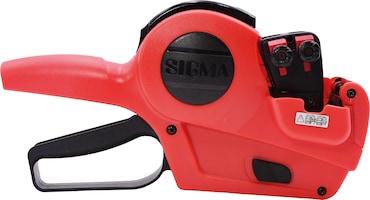 SIGMA Étiqueteuse de prix SHL02, 2 lignes, 18 chiffres, 2 x 1.200 étiquettes