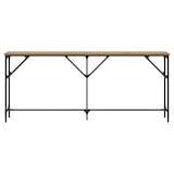 thumbnail of vidaXL Console Tafel Artisan Eiken 180x23x75 cm Engineered Wood