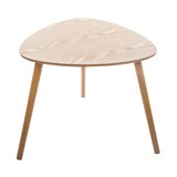 thumbnail of Lot de 3 tables à café gigogne en bois clair et pieds bois naturel