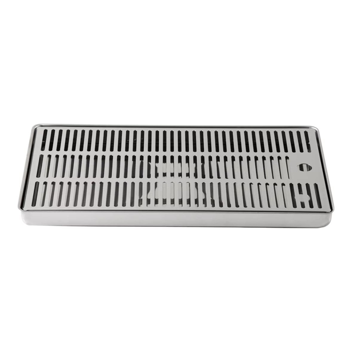 BieTal® Tropfschale Tropfkasten Edelstahl Lochplatte Aufbau Theke Bar 22x15cm