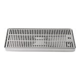 thumbnail of BieTal® Tropfschale Tropfkasten Edelstahl Lochplatte Aufbau Theke Bar 22x15cm