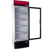 thumbnail of ZORRO Drankkoelkast ZK 380 | Wit/Zwart met glasdeur | 380 liter