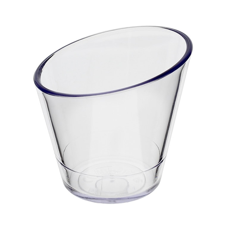 MONOUSO - SAN "Circle" duurzame degustatie kom Transparant 100ml (72 Stuks)