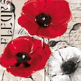 thumbnail of PAPSTAR, Servetten, 3-laags 1/4 vouw 33 cm x 33 cm "Colette"