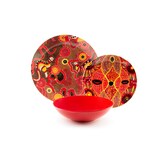 thumbnail of Excelsa 18-Teiliges Geschirrset Aboriginal Porzellan Und Stoneware Bunt