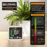 thumbnail of Brandson CO2 Messgerät für Raumluft, Luftqualitätssensor, Alarmfunktion, präzise CO₂-Messung, für Innenräume