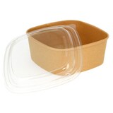 thumbnail of MONOUSO - Plastic Deksel rPET Transparant 17x17cm (300 Stuks)
