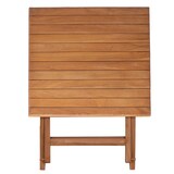 thumbnail of Teakholz Gartentisch Porton 60 x 60 cm