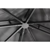 thumbnail of METRO PROFESSIONAL Pavilhão-bar com toldo Mayfield, metal/poliéster, 3 x 3 m, hidrófugo, cinzento escuro