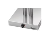 thumbnail of Lampe inox infrarouge chauffante double réglable, à poser, 500 W, 220 V - MONO