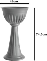 thumbnail of Bama Alba Säule, 43 x 74,5 cm, hoch, 20 kg, grau