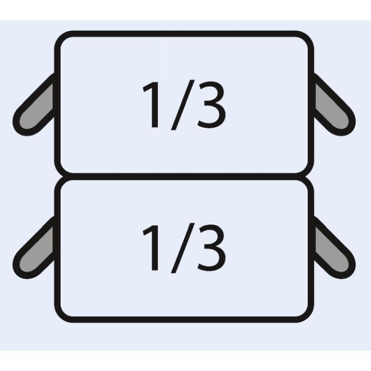 E7/Cpcexe Pastamandset: 2 x 1/3 Gn