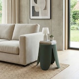 thumbnail of Set di 4 sgabelli impilabili da interno esterno in polipropilene design moderno con foro centrale per presa facile giardino terrazza bar cucina Trevi