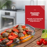 thumbnail of HGMD Pirofila per lasagne 3800 ML - Vetro - Rettangolare - Piatto da forno - Lavabile in lavastoviglie