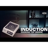 thumbnail of Combisteel professionele inductiekookplaat 3,5 kW – digitaal, voor buffetten en catering