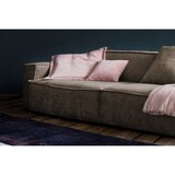thumbnail of KAWOLA Sofa SAMU Riesensofa Stoff dunkelbraun