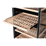 thumbnail of METRO Professional Cave para vinhos GWC1171D, aço inoxidável/vidro, 59.5 x 69 x 173.7 cm, 171 garrafas, com fechadura, preto/prata