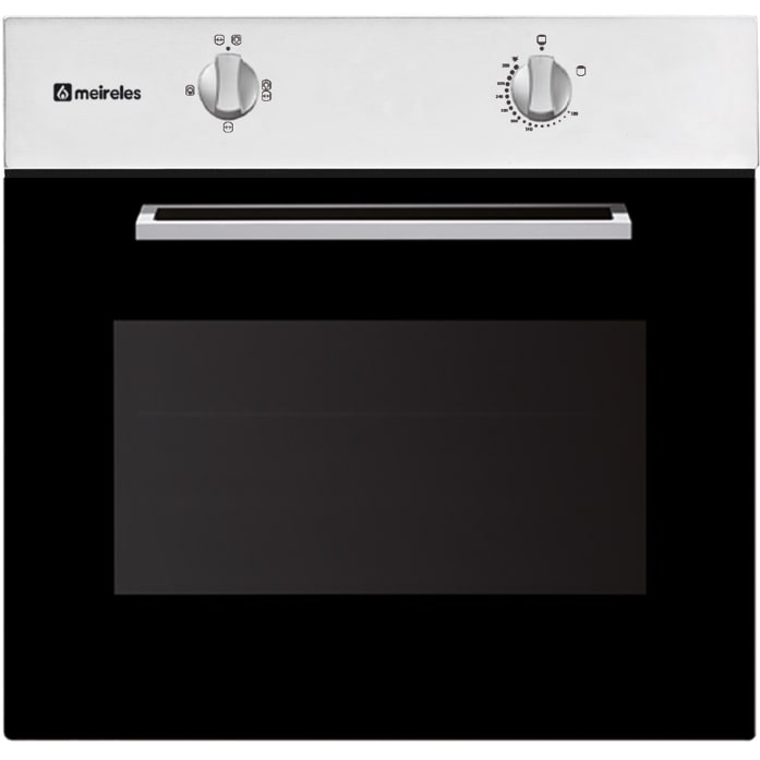 MEIRELES horno gas mixto inox MFG 2604 N