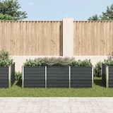 thumbnail of vidaXL Garten-Hochbeet Anthrazit 240 x 80 x 77 cm Verzinkter Stahl