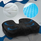 thumbnail of Ergonomisch zitkussen zwart