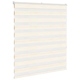 thumbnail of vidaXL Doppelrollo Marmorbeige 120x150cm Stoffbreite 115,9 cm Polyester