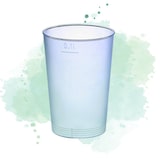 thumbnail of ECOLOMIQUE - 40 Pcs - Gobelet plastique PP réutilisable "Optimal" - 120 ml, Ø54 mm, H73 mm - ECO294OPT1193