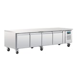 thumbnail of Polar Serie U 4-türiger GN-Kühltisch 420L