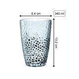 thumbnail of Leonardo MATERA Trinkgläser 340 ml gemischt 4er Set