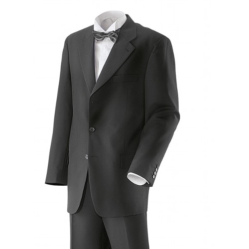 500 - Herrensakko 3-Knopf : navy 100% Polyester 270 g/m² 52