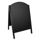 thumbnail of Olympia stoepbord met zwart metalen frame