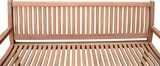 thumbnail of Tarrington House Banco de jardín de 3 plazas Bolton, madera de eucalipto, 160 cm, natural